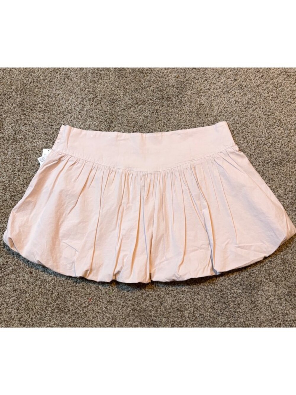 NEW American Eagle Stretch Bubble Mini Skort Skirt Mid-Rise Hushed Violet 14 - Picture 11 of 12